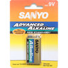 Sanyo 9V Alkaline Battery 6LF22/1B