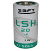 Saft Lithium LSH20 3.6V. 13.0AH