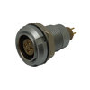 EGG.0B.304.CLL LEMO 0B series straight fixed socket, 4 pins, female contact